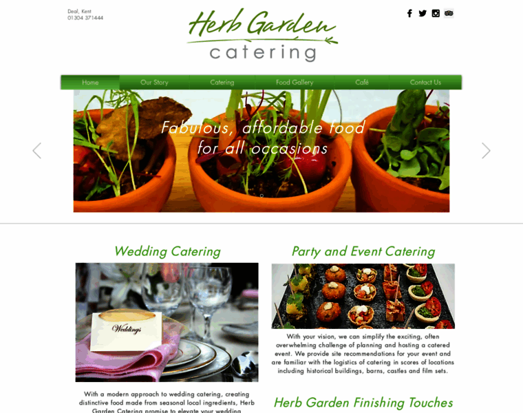 Herbgardencatering.co.uk thumbnail