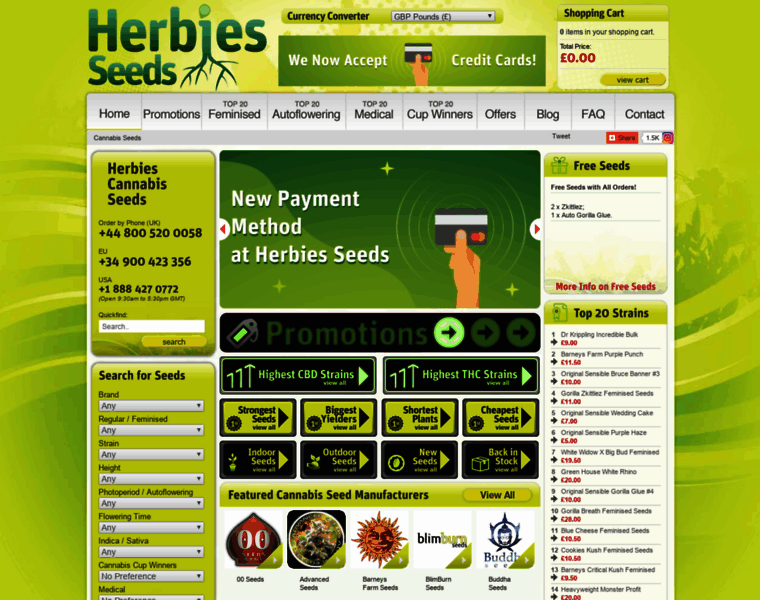 Herbiespicknmixseeds.com thumbnail