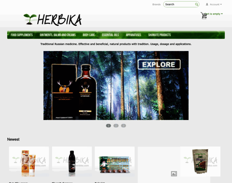 Herbika.com thumbnail
