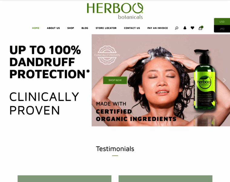 Herboobotanicals.com thumbnail