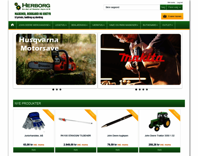 Herborg-webshop.dk thumbnail