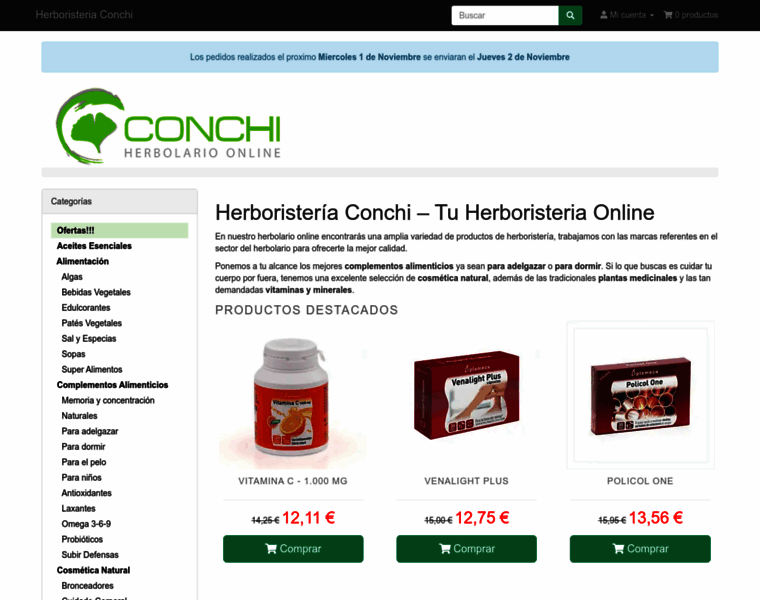 Herboristeriaconchi.com thumbnail