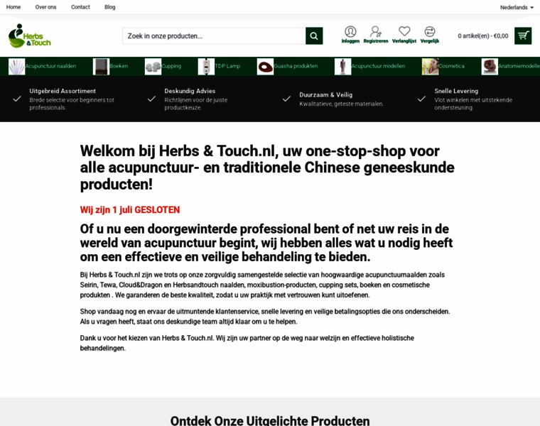 Herbsandtouch.nl thumbnail