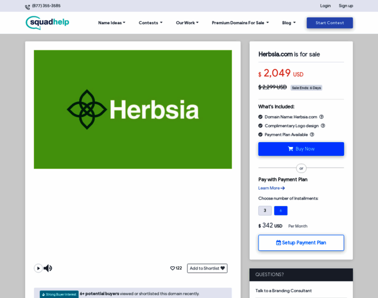 Herbsia.com thumbnail