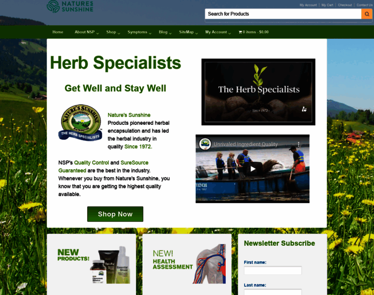 Herbspecialists.com thumbnail
