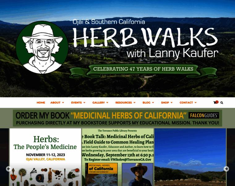 Herbwalks.com thumbnail