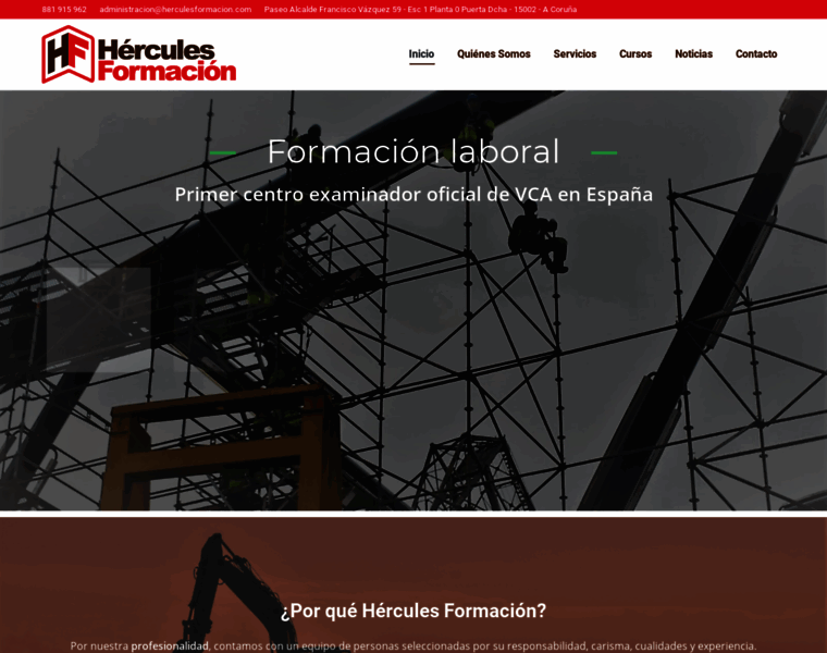 Herculesformacion.com thumbnail