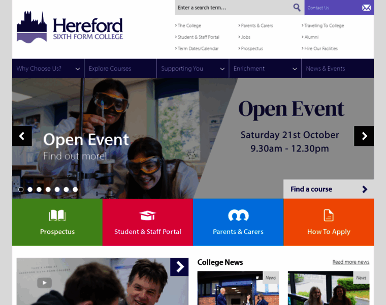 Hereford.ac.uk thumbnail