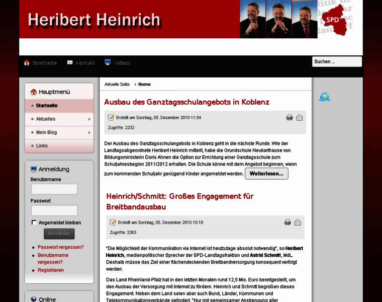 Heribert-heinrich.de thumbnail