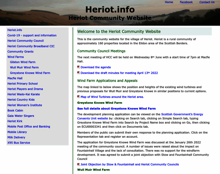 Heriot.info thumbnail