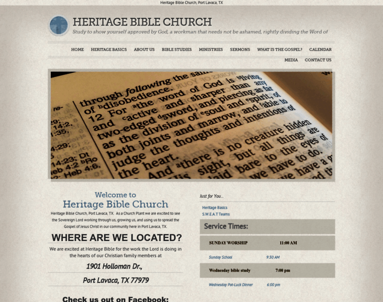 Heritage-bible-church.com thumbnail Heritage-bible-church.com thumbnail