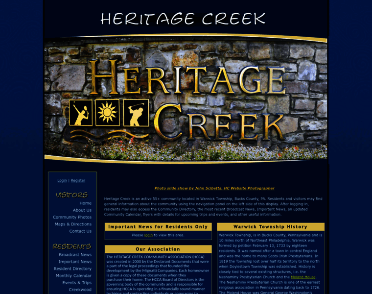 Heritage-creek.org thumbnail