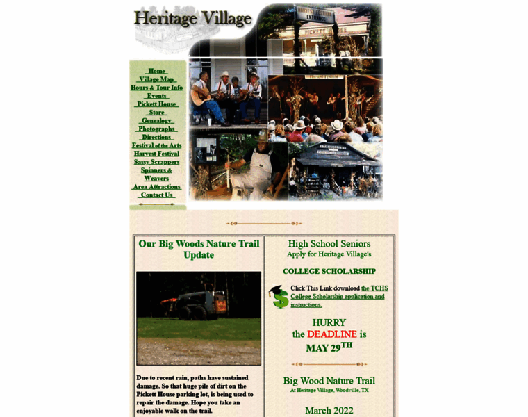 Heritage-village.org thumbnail