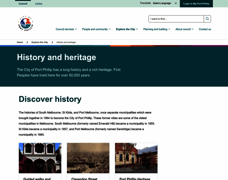 Heritage.portphillip.vic.gov.au thumbnail