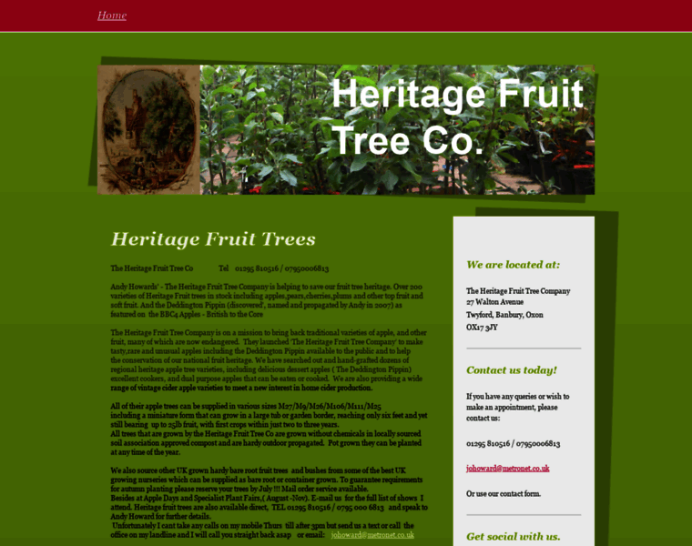 Heritageappletrees.com thumbnail