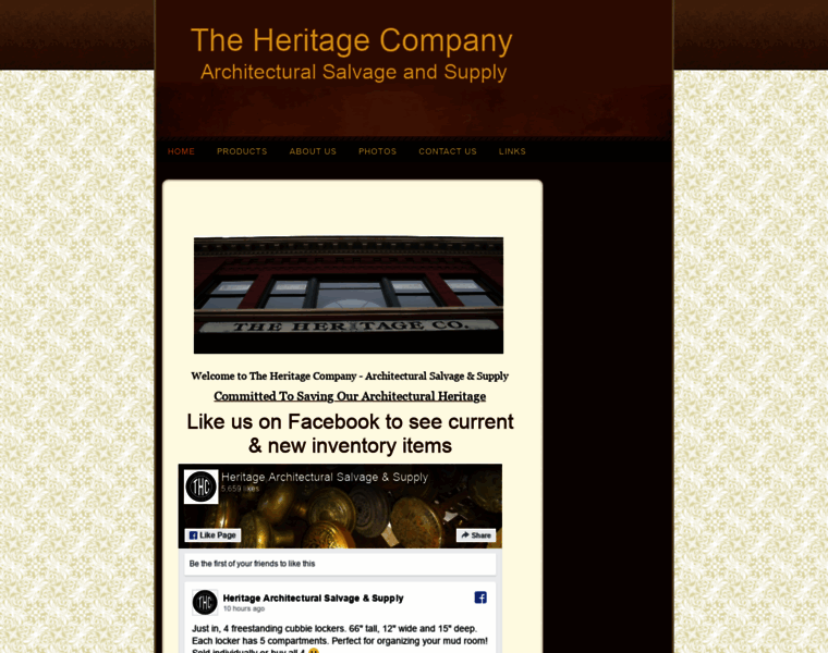 Heritagearchitecturalantiques.com thumbnail