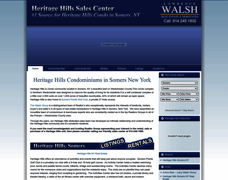 Heritagehillssalescenter.com thumbnail