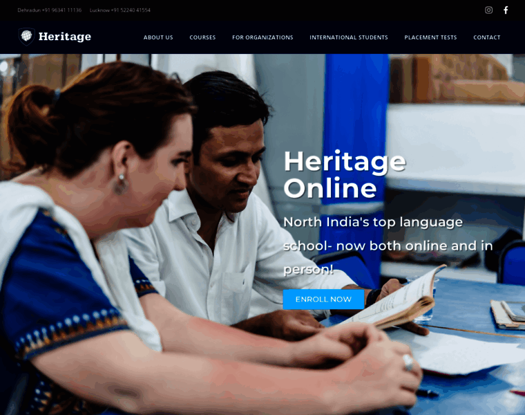 Heritageinstitute.in thumbnail