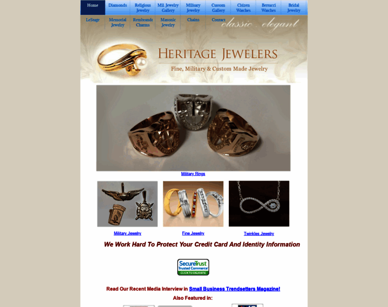 Heritagejewelersfnc.com thumbnail