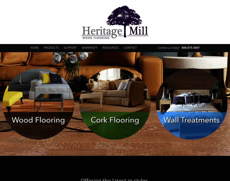Heritagemillfloors.com thumbnail
