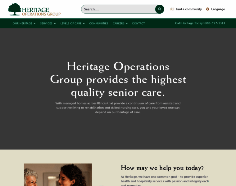 Heritageofcare.com thumbnail