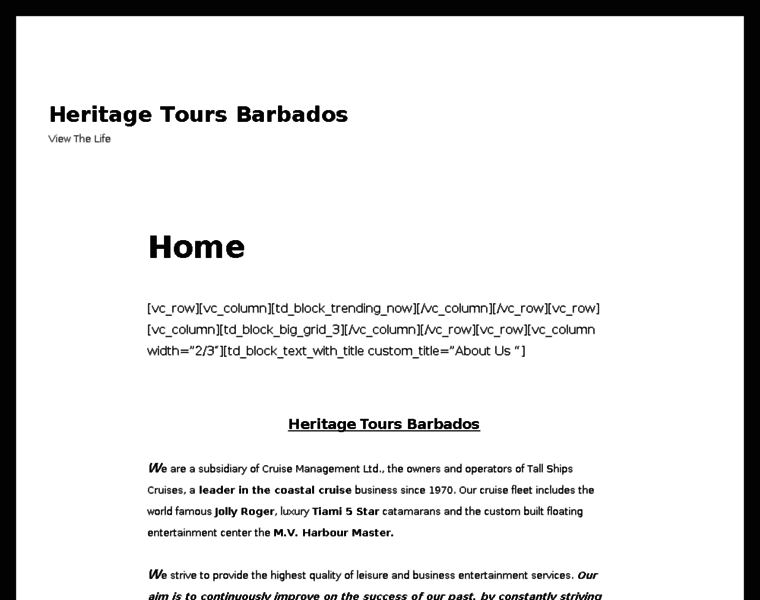 Heritagetoursbarbados.com thumbnail
