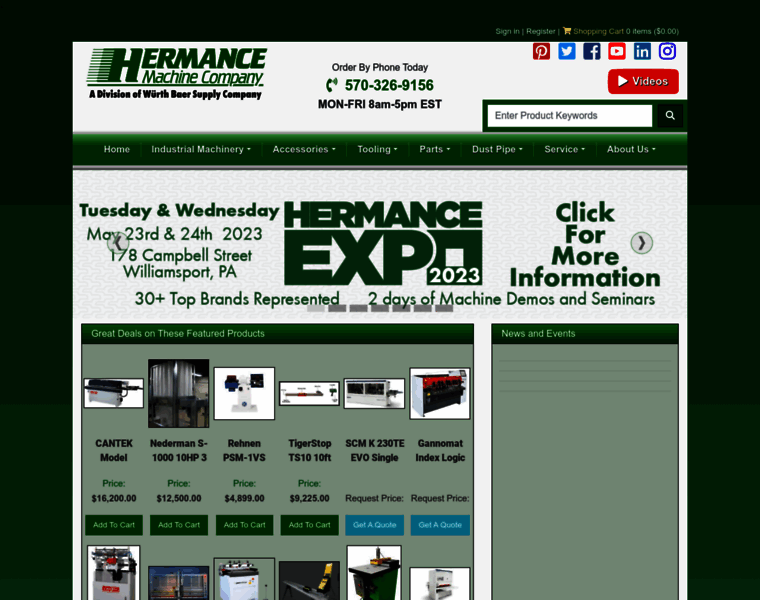 Hermance.com thumbnail