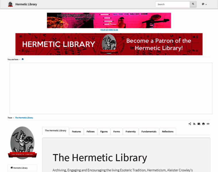 Hermetic.com thumbnail