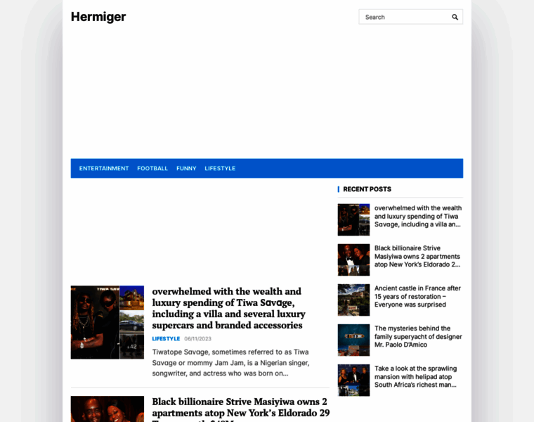 Hermiger.com thumbnail