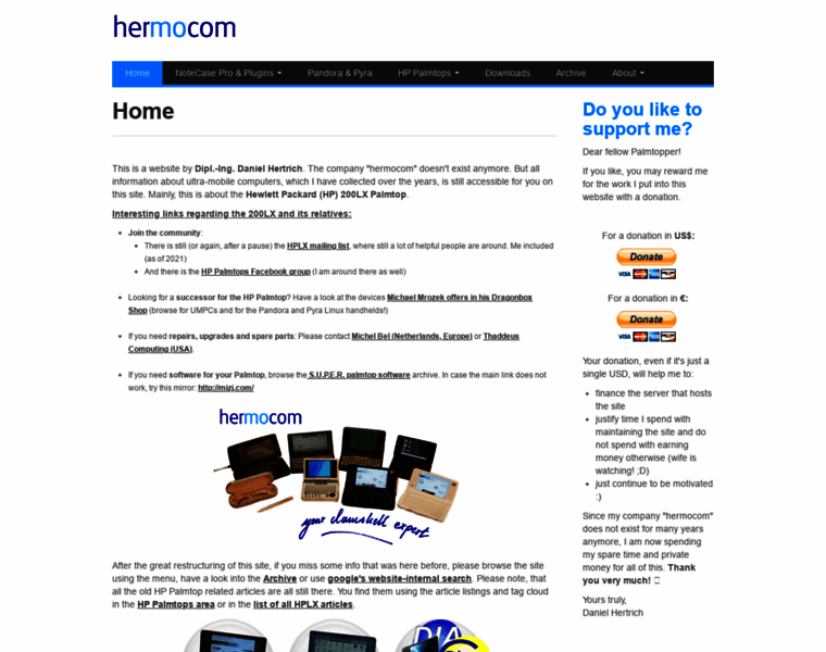 Hermocom.com thumbnail