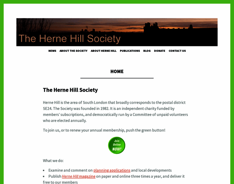 Hernehillsociety.org.uk thumbnail