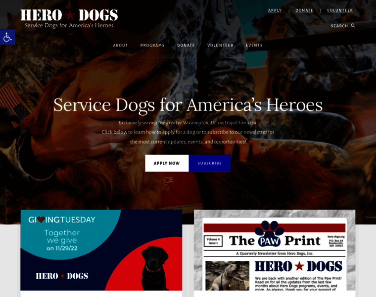 Hero-dogs.org thumbnail