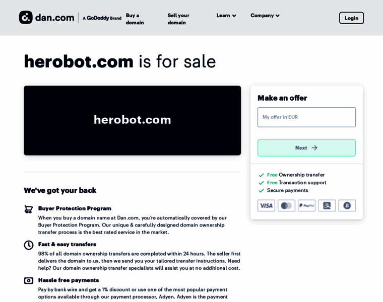 Herobot.com thumbnail