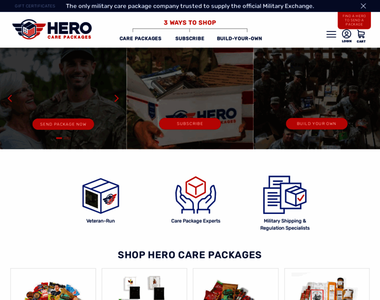 Herocarepackages.com thumbnail