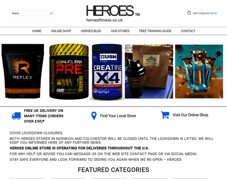 Heroesfitness.co.uk thumbnail