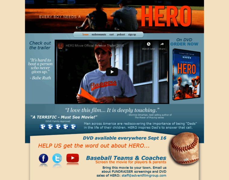 Herofamilymovie.com thumbnail