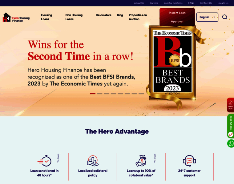Herohousingfinance.com thumbnail