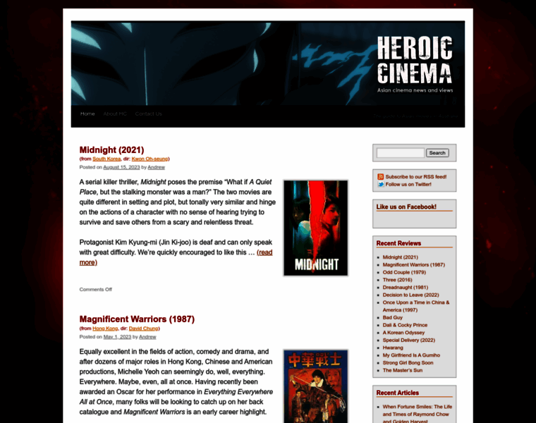 Heroic-cinema.com thumbnail