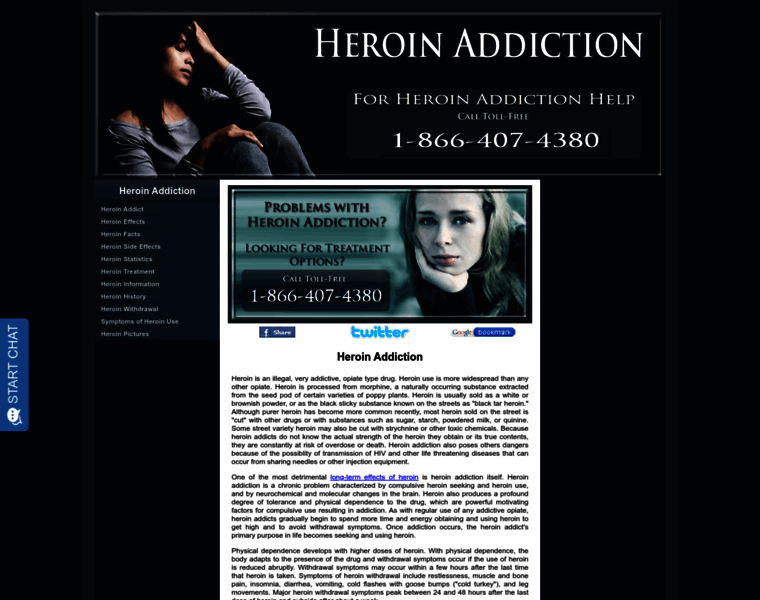 Heroin-addiction.info thumbnail