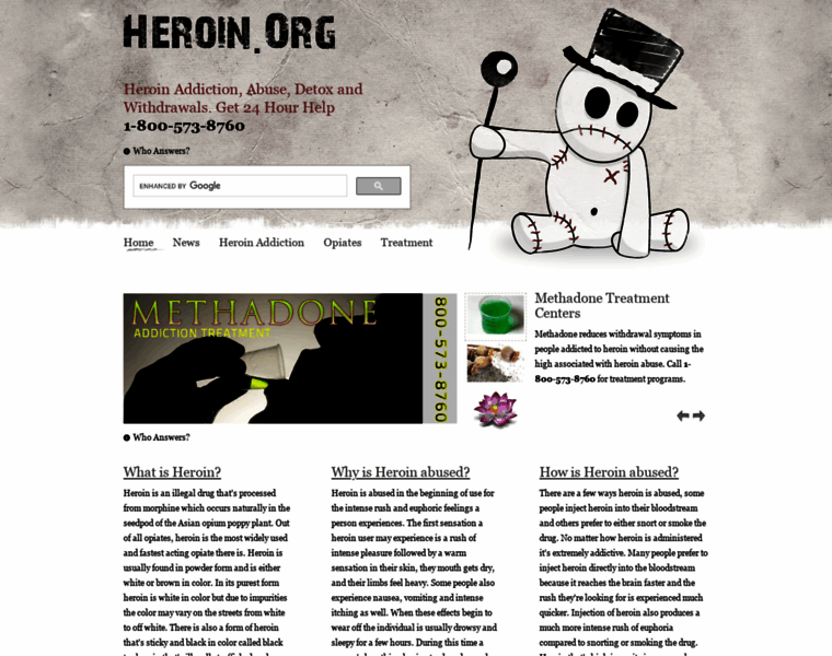 Heroin.org thumbnail