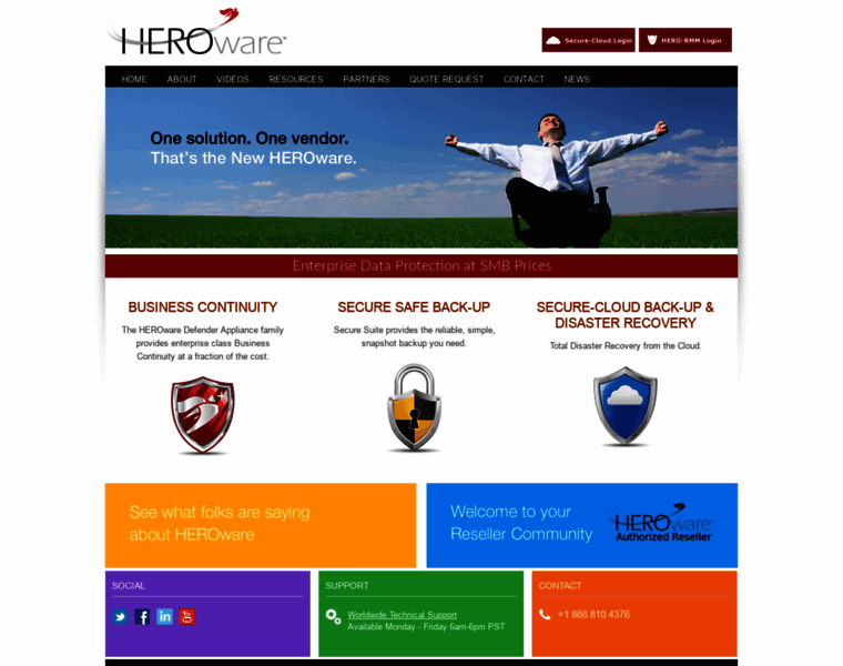 Heroware.com thumbnail