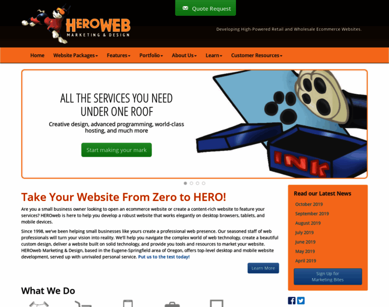 Heroweb.com thumbnail