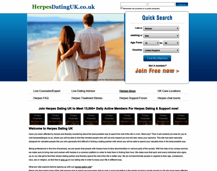 Herpesdatinguk.co.uk thumbnail