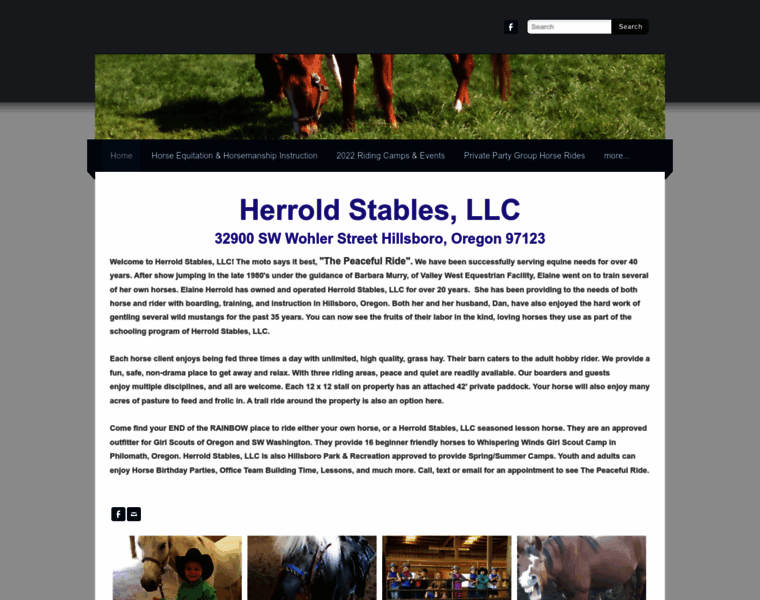 Herroldstables.com thumbnail