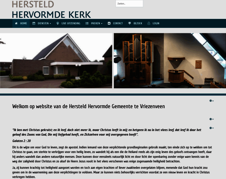 Hersteldhervormdegemeentevriezenveen.nl thumbnail