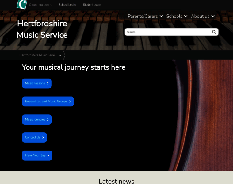 Hertsmusicservice.org.uk thumbnail