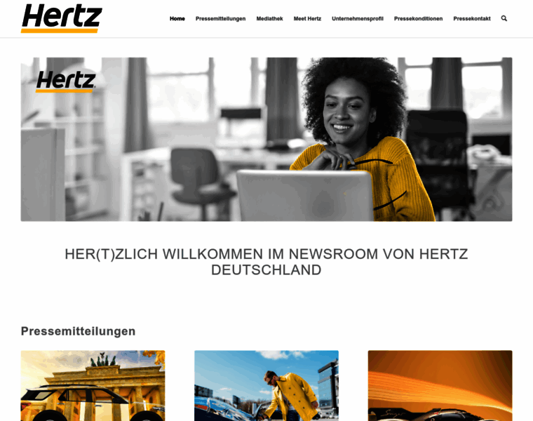 Hertz-presse.de thumbnail