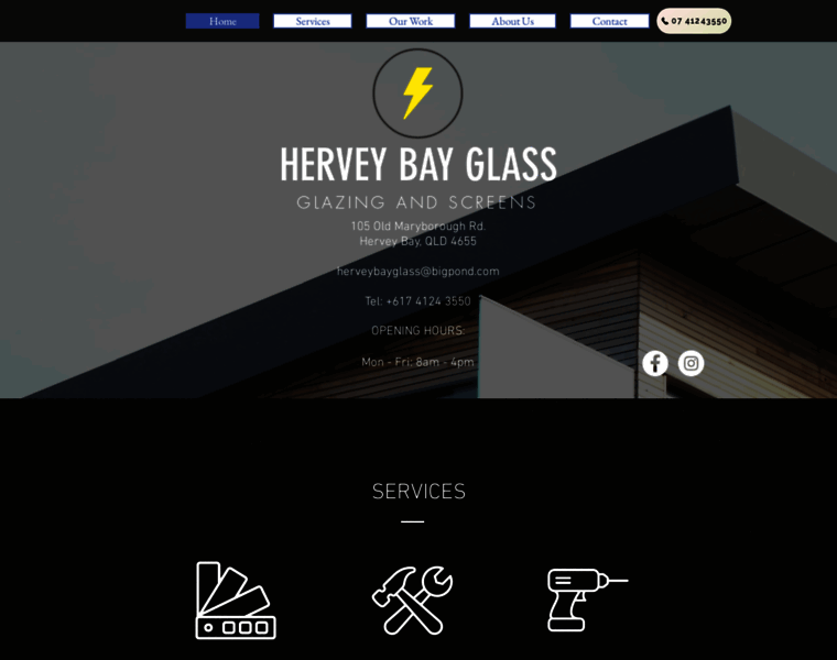 Herveybayglass.com.au thumbnail