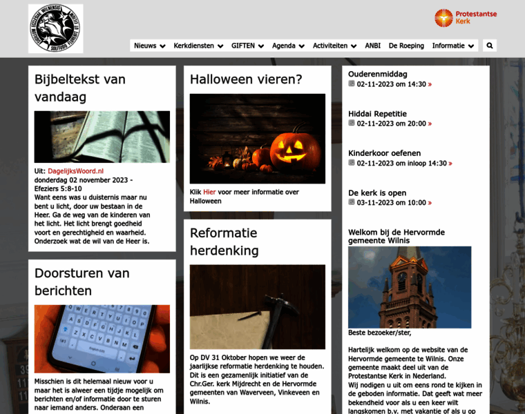 Hervormdwilnis.nl thumbnail