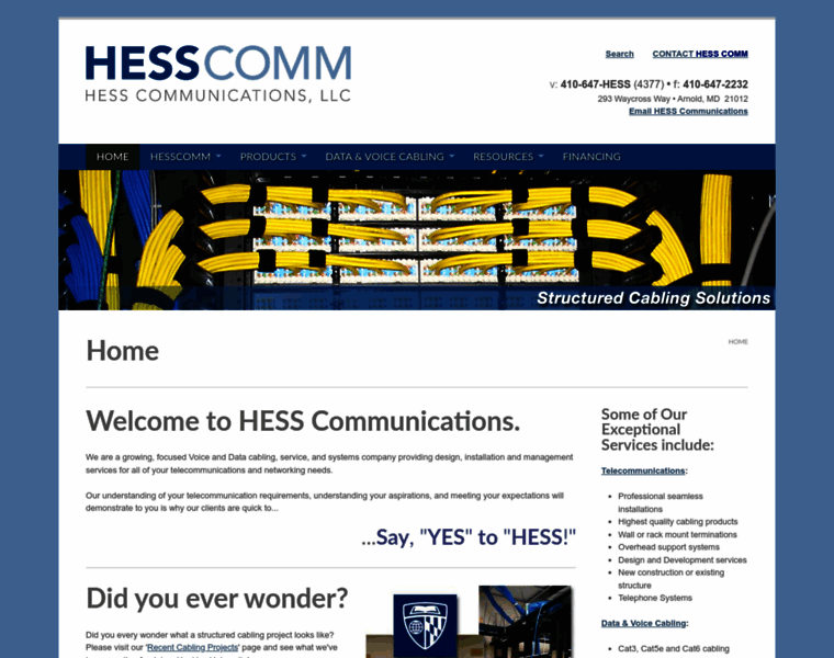 Hesscommunications.com thumbnail